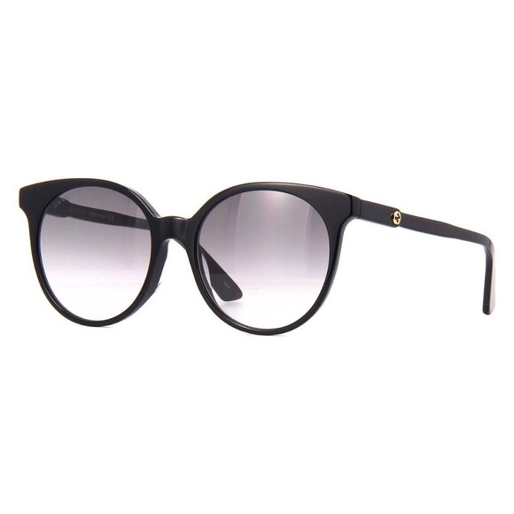 Gucci Accessories - New GUCCI Black Round GG0488S 001 Sunglasses Women
